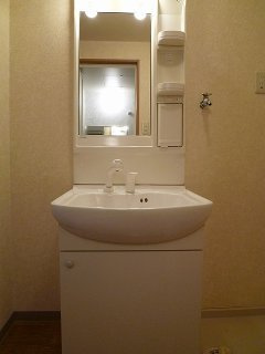 スタウトハイツ・ヒラタの洗面所|洗髪洗面化粧台