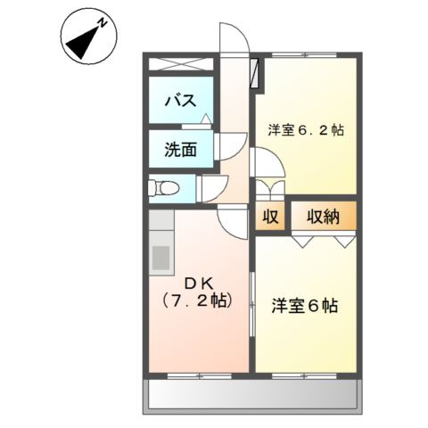 スタウトハイツ・ヒラタの間取り