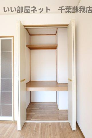 コートグレイスの収納|収納のためのスペースです