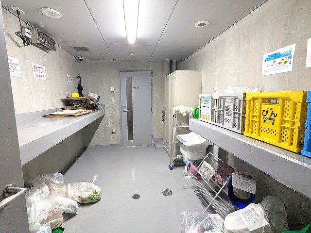 VIEQU BRIGHT Yushimaの設備|24時間利用可能なゴミ置場