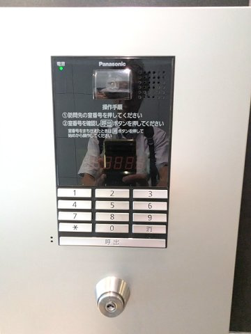 エスレジデンス日本橋馬喰町のエントランス