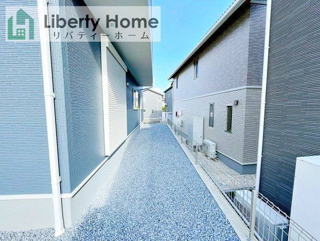 水戸市見川12期　新築戸建　5号棟の庭