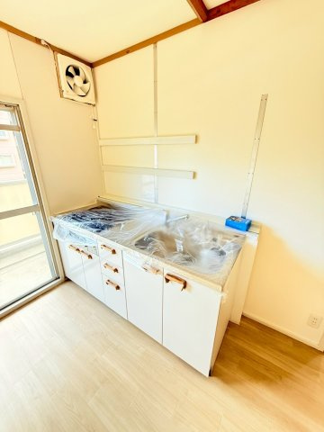 明石貴崎鉄筋住宅10号棟のキッチン