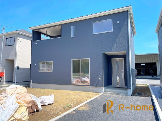 水戸市河和田町第3　新築戸建て　27号棟の外観|まもなく完成！実際の室内をご見学いただけます♪