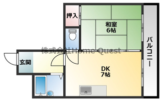 【間取り】 | 新星ビル布施