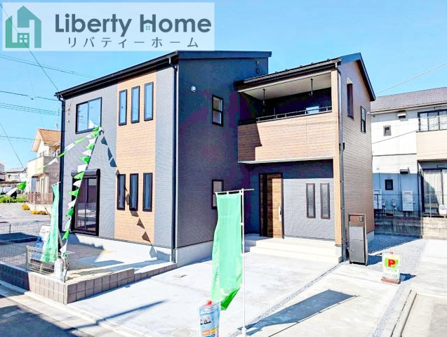 水戸市見川12期　新築戸建　1号棟の外観|ご予約をいただければ、『平日の空いた時間』『周辺物件まとめて見たい』『1件だけ見たい』ももちろん可能です♪
お気軽にお問合せください♪