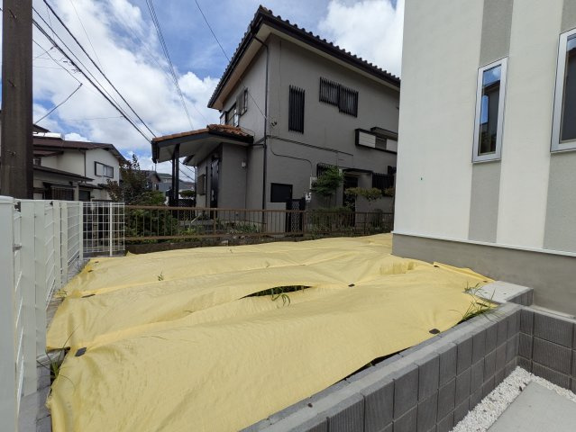 お子様育てる環境としては抜群！庭ある【旭区上白根２丁目】新築戸建の庭|お庭です