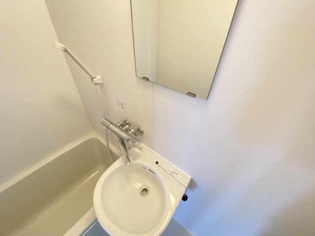 藤原マンションの洗面所
