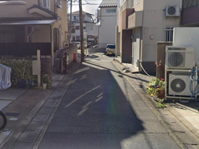 【前面道路含む現地写真】 | 山科区音羽役出町　中古テラスハウス