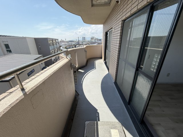 プランドール東豊中Ⅱのバルコニー