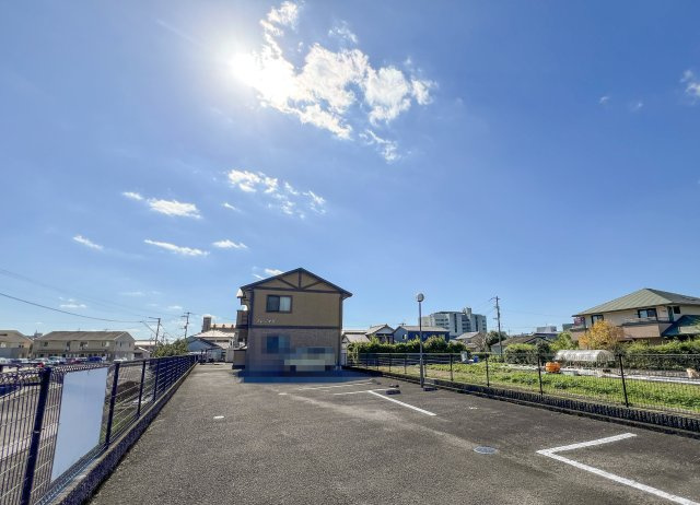 プレジオⅡの駐車場