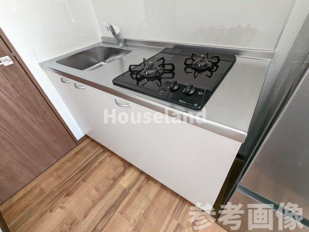 岩出市曽屋のアパートのキッチン