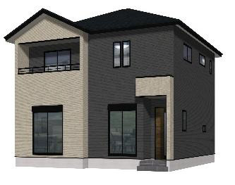 よかタウン／上益城郡益城町広崎3期／1号棟の外観