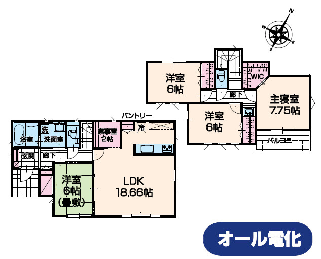 【間取り】 | 安中市秋間みのりが丘22-P1