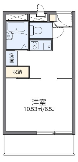 レオパレスサン・マックⅡの間取り