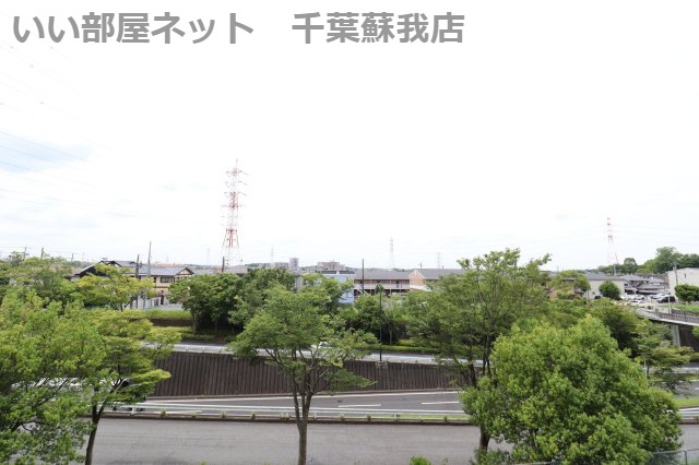 ファーストターフ鎌取　Ｃの展望|洗濯物もよく乾きそうな、陽当たり良好なバルコニーです！