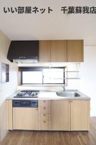 ファーストターフ鎌取　Ｃのキッチン|キッチンです