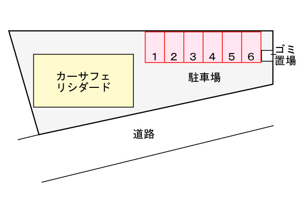 カーサ・フェリシダードの区画図