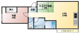 【間取り】 | 住吉パレス
