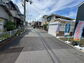 堺市北区野遠町　新築一戸建ての前面道路含む現地写真