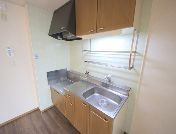 アゼリオ学園前Ｂ棟のキッチン