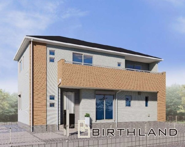 新築戸建・建売　太田市下田島町　全2区画の外観パース|2号棟　完成予定図です！