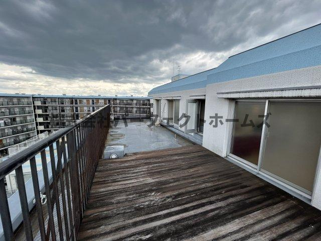 グランパティオ枚方のバルコニー|バルコニーがあります