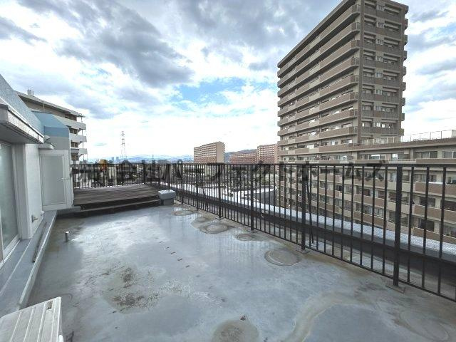 グランパティオ枚方のバルコニー|バルコニー付きです