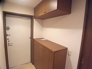 グランパレ北野ハンター坂の玄関