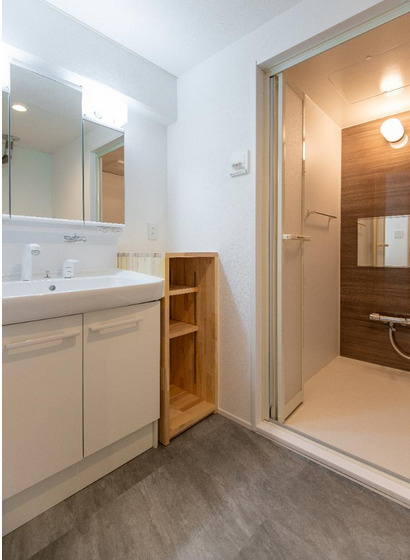 長丘西公園ハウスの洗面所|長丘西公園ハウス（3LDK）