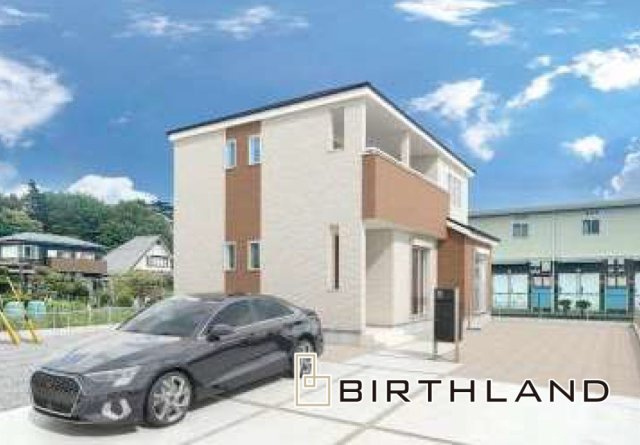 新築戸建・建売　太田市下田島町　全2区画の外観パース|1号棟　完成予定図です！
