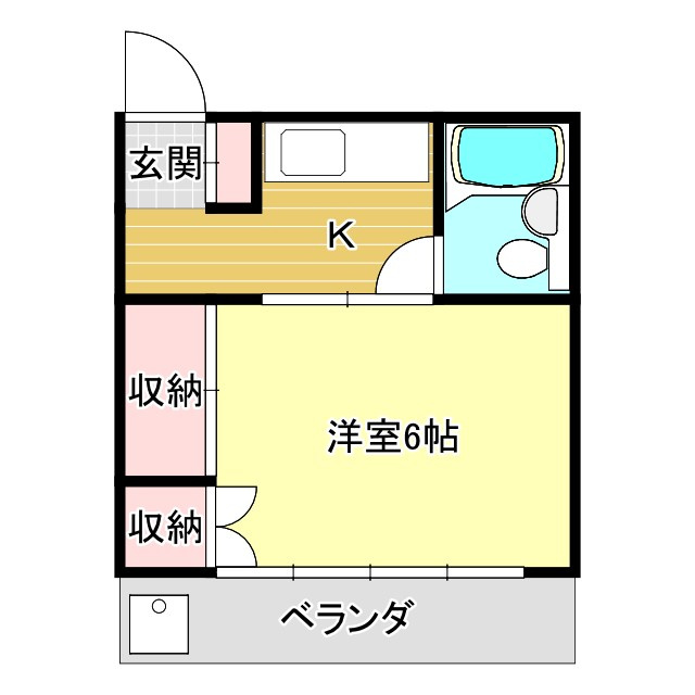 ブライズⅠの間取り