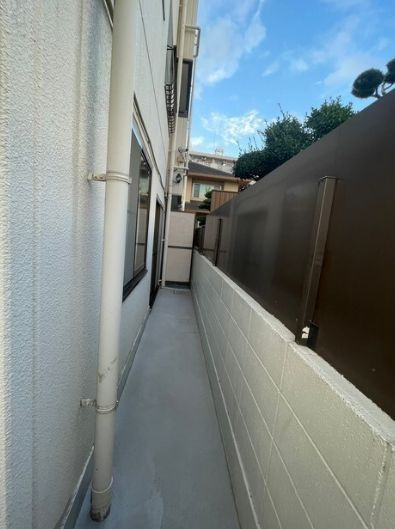 徳和ハイツのバルコニー