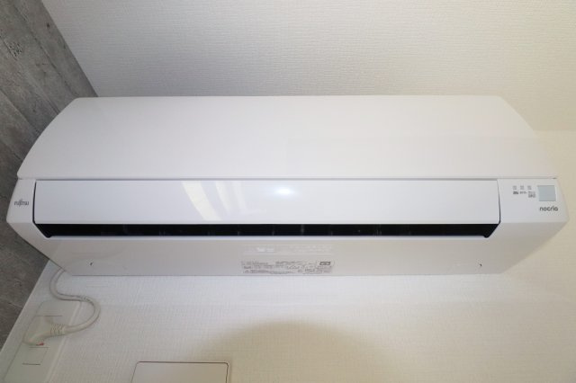 郡山市静町6期　　　  １号棟　　　大成小学校、郡山第７中学区　の冷暖房・空調設備|リビングエアコン付♪