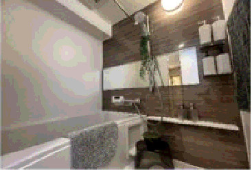 ローレル武庫之荘の浴室