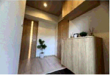 ローレル武庫之荘の玄関