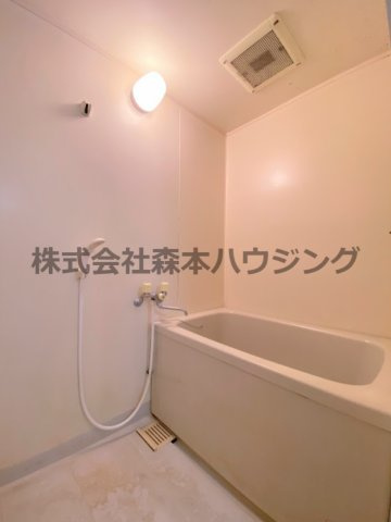 【浴室】 | 　文夫ハイツⅡ | 落ち着いた空間のお風呂です