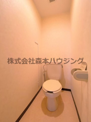 【トイレ】 | 　文夫ハイツⅡ | 落ち着いたトイレです