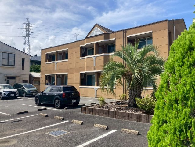 鴨川市　一棟アパート　の外観パース