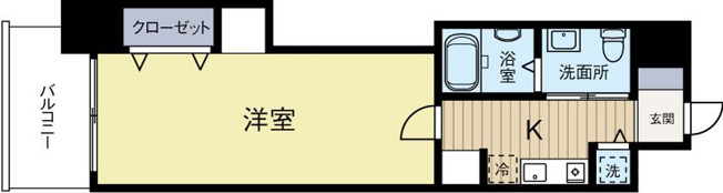 【間取り】 | レジデンシャルヒルズアネックススイート | 現況優先。