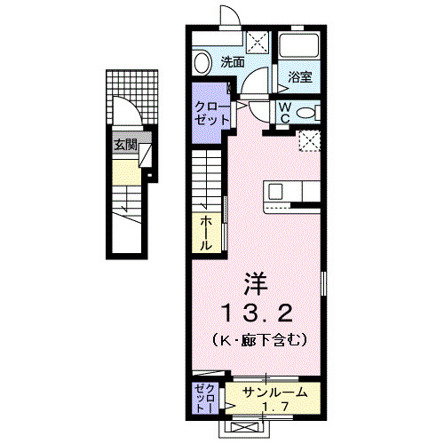 ＢＥＳＴ　ＨＯＵＳＥ　Ⅵの間取り