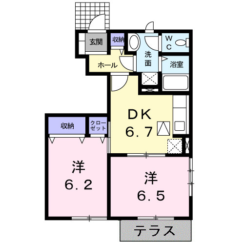 ジョイス・コーポＡの間取り