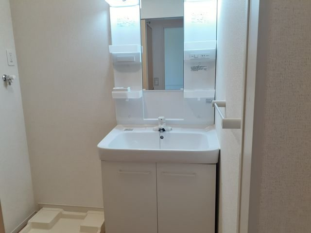 レジーナの洗面所|忙しい朝には欠かせない洗面所です