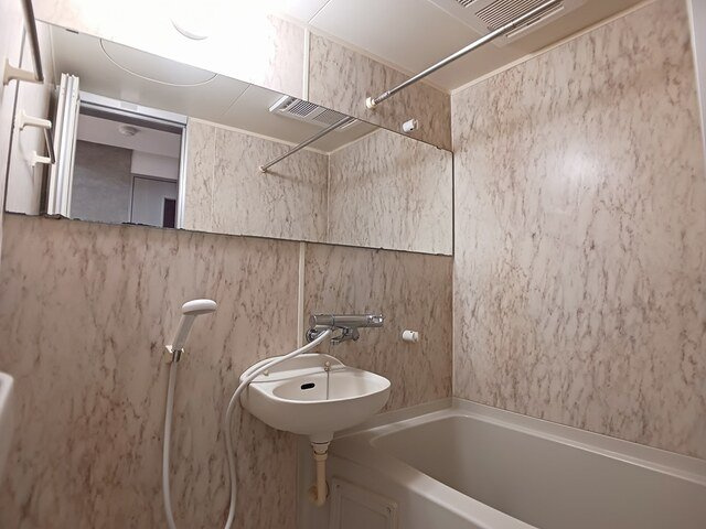 ツインパレスさくら台Ｎｏｒｔｈの浴室|ゆったり過ごせるお風呂です