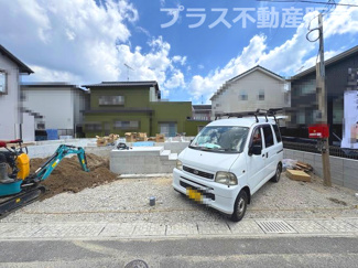 【外観】 | 現地写真。プラス不動産販売なら、現場の全ての棟をまとめてご見学頂けます。