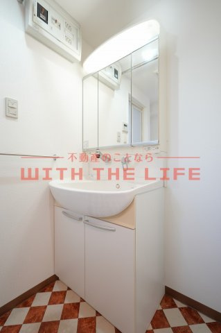 メルローズアソウ【キャッシュバック対象物件】の独立洗面台|独立洗面台です