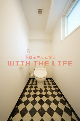 メルローズアソウ【キャッシュバック対象物件】のトイレ|コンパクトで使いやすいトイレです