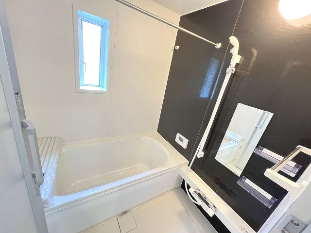 【浴室】 | 大野城市大城3丁目第9　2号棟（全2棟）【仲介手数料無料・0円】 | 現地写真。浴室です。