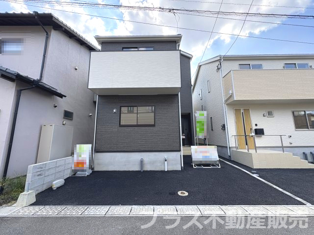 【外観】 | 大野城市大城3丁目第9　2号棟（全2棟）【仲介手数料無料・0円】 | 現地写真。同じ物件を見るなら、プラス不動産販売にお任せ下さい。