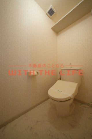 グリーンライフ長門石【キャッシュバック対象物件】のトイレ|落ち着いた色調のトイレです